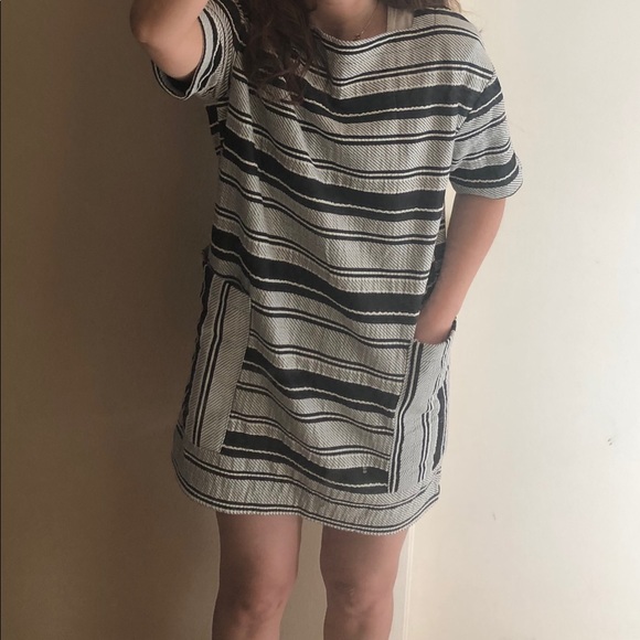 Zara Jacquard stripe dress - Picture 6 of 6